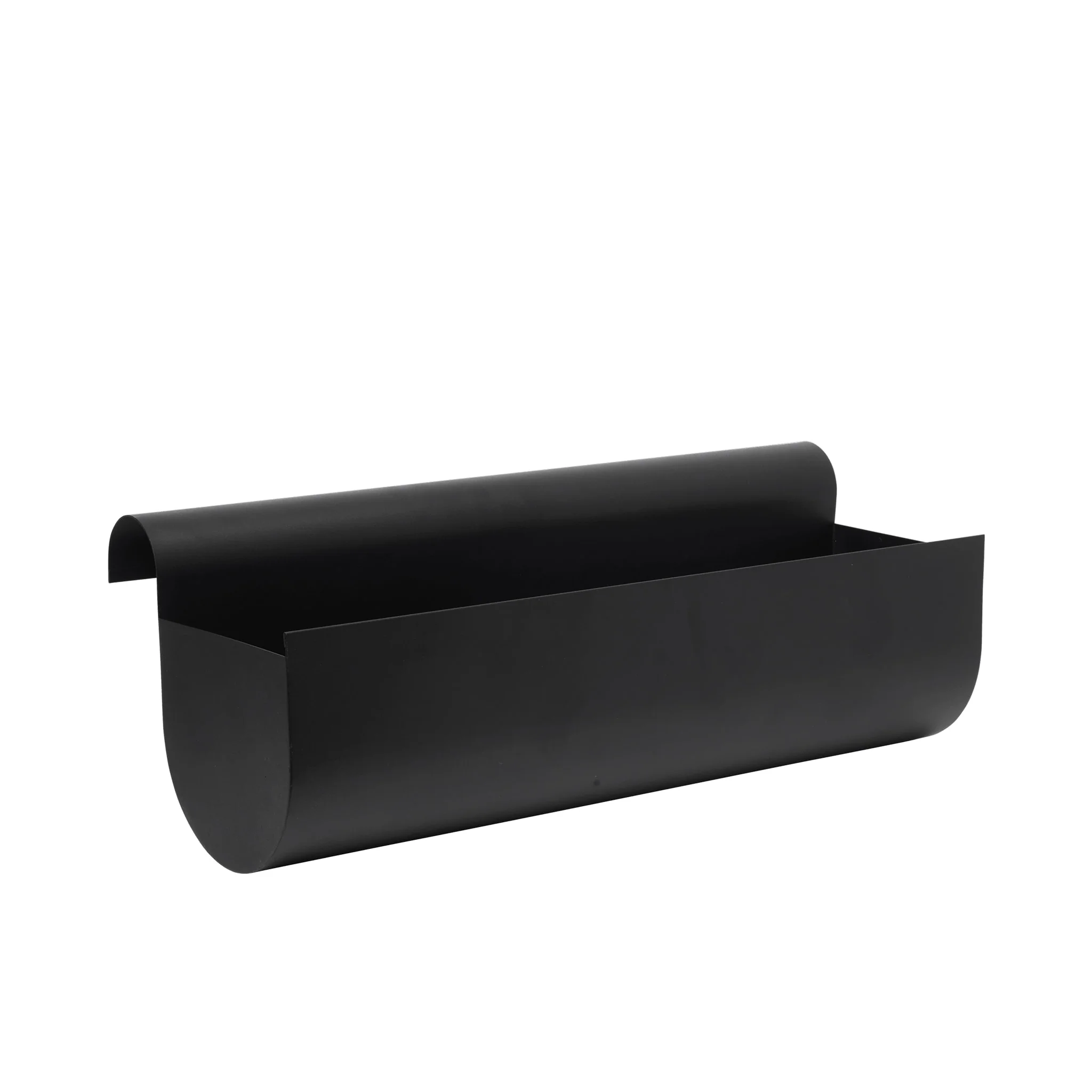 FERM LIVING Uma Balcony Box, Large, Black
