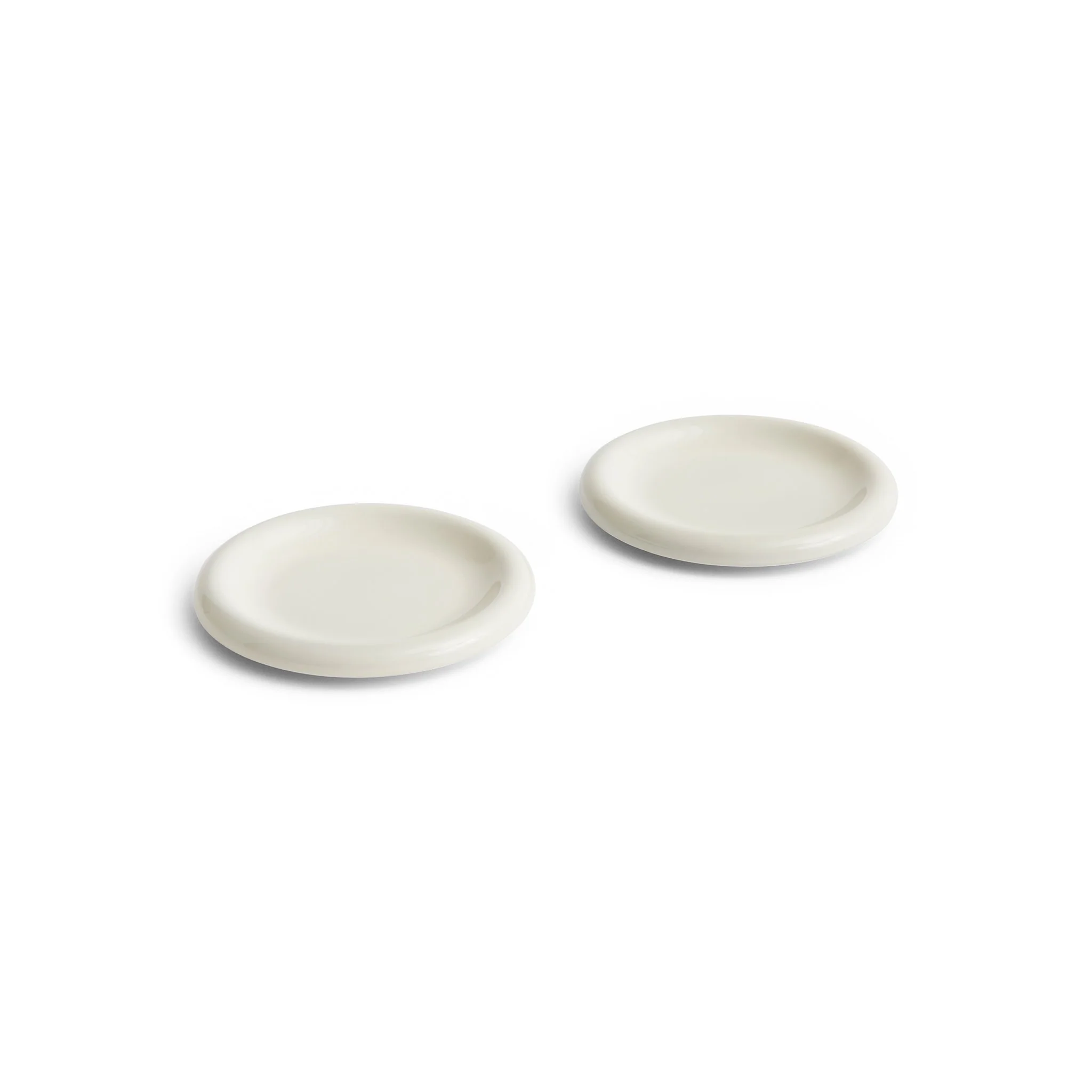 HAY Barro Plate, D18cm, Off-White (Set of 2)