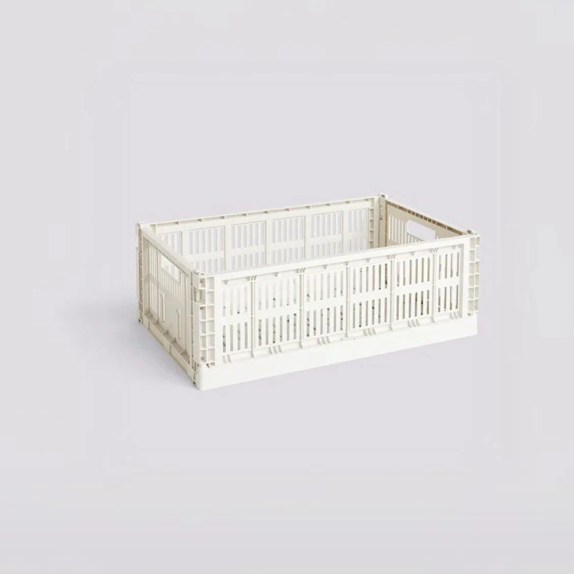 HAY Colour Storage Crate V2, Large, Off White