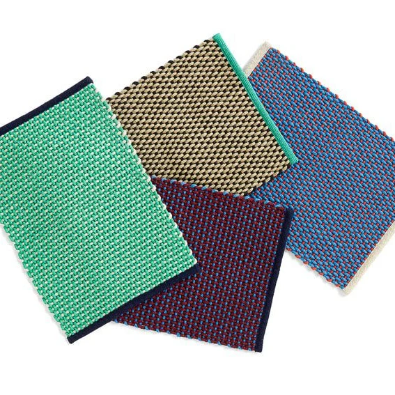 HAY Door Mat, 50x70cm, Burgundy - Image 3