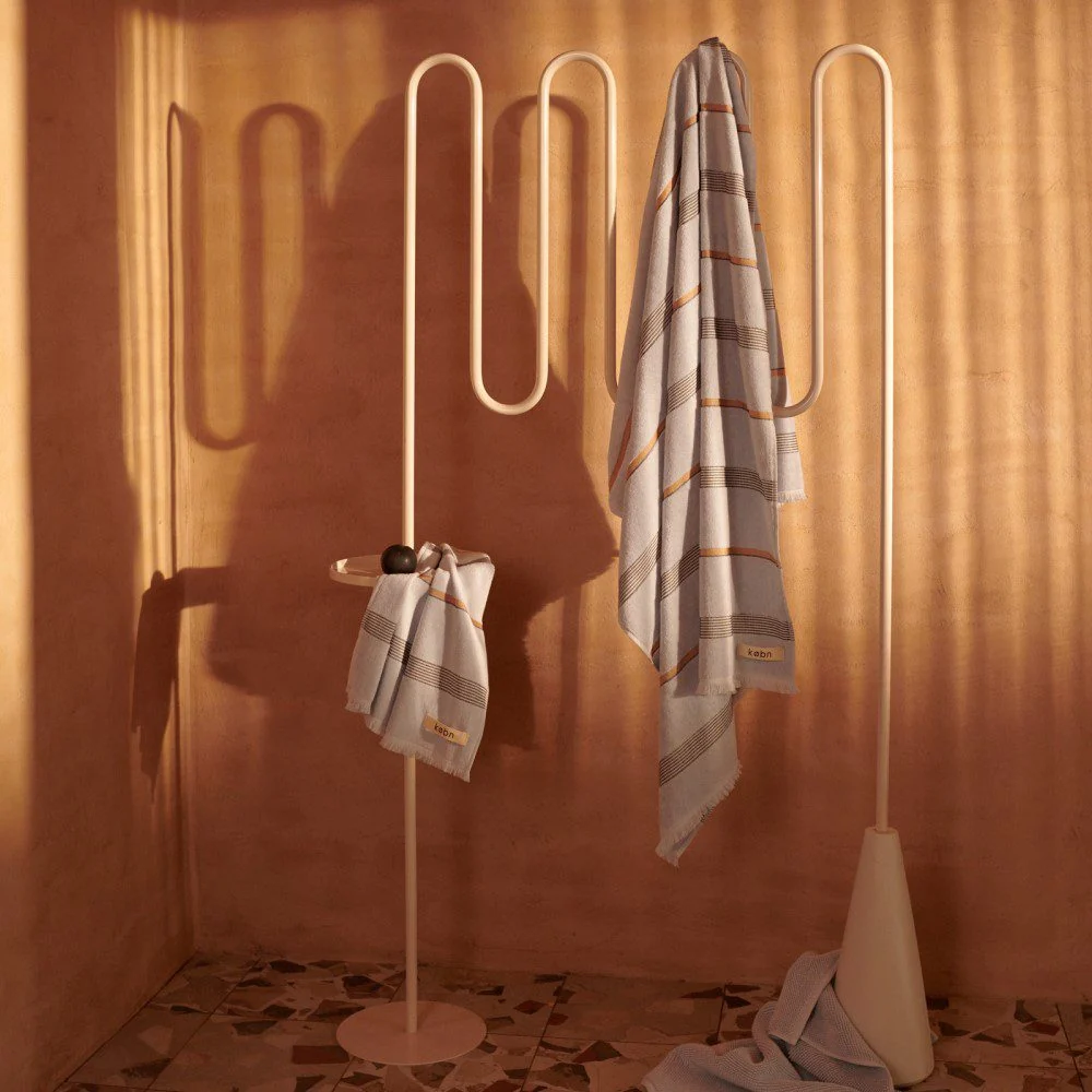 KOBN Beach/Bath Towel, 100x180cm, Mist - Image 2