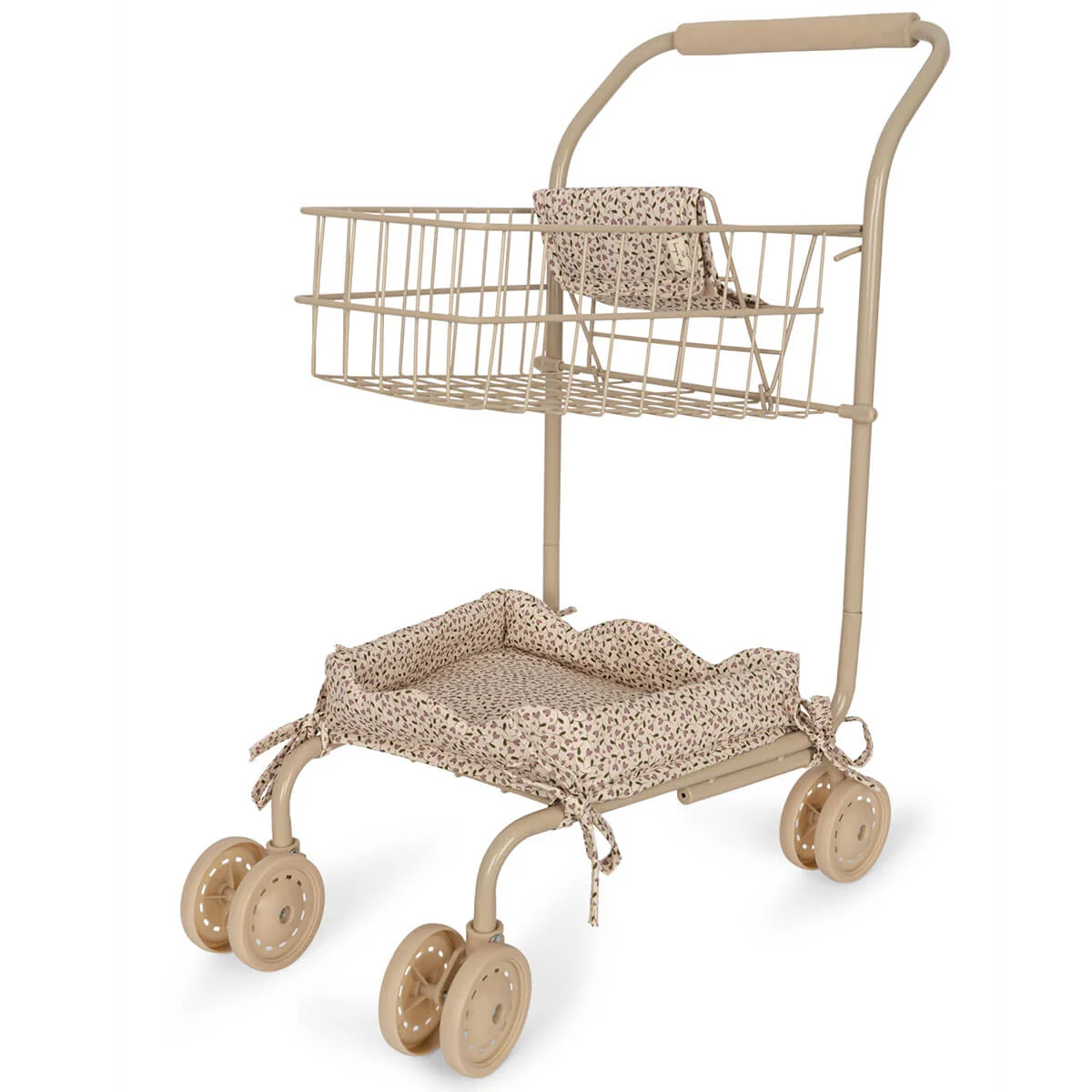 KONGES SLØJD Kids Shopping Cart/Trolley, Milk Tank