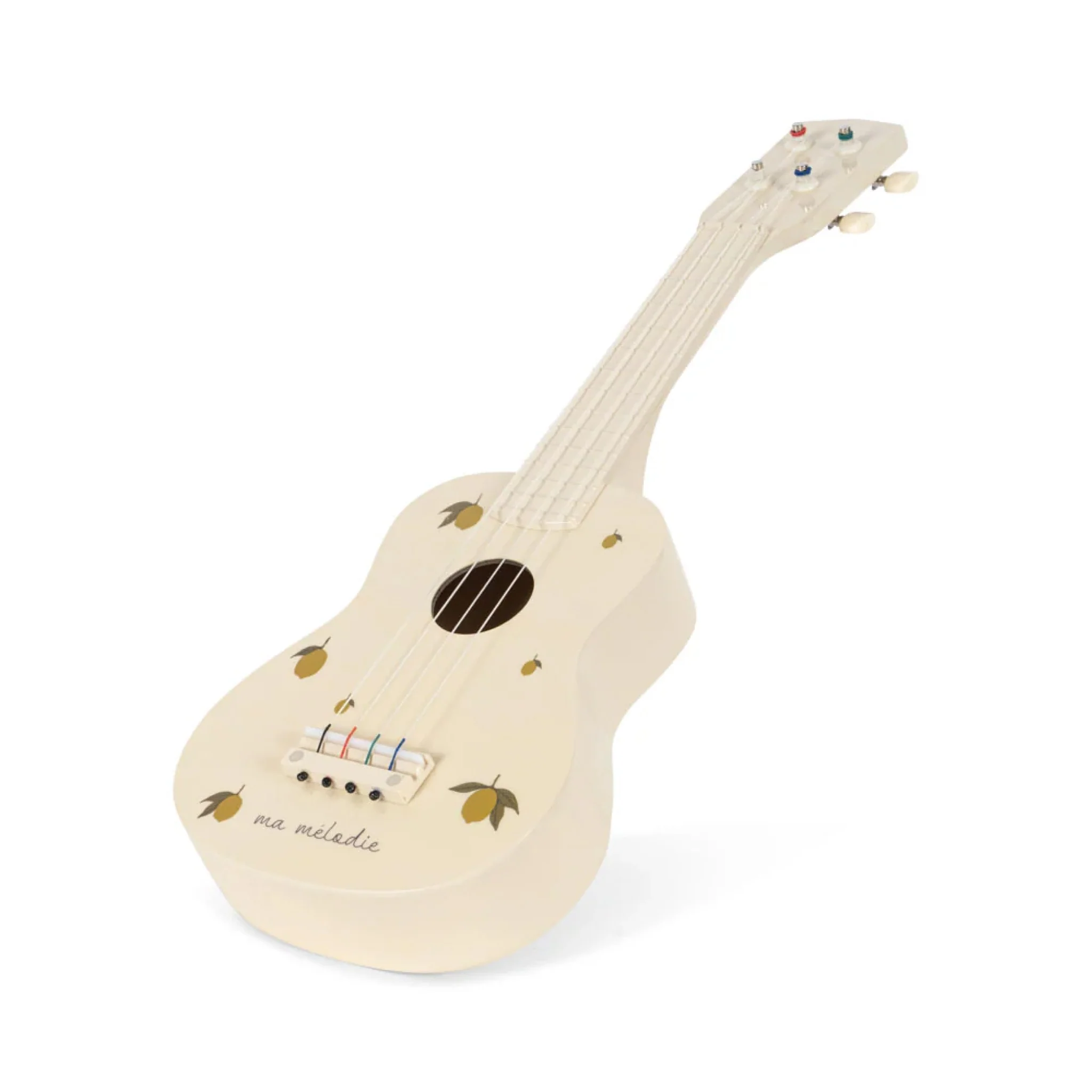 KONGES SLØJD Ukulele Glossy Toy, FSC wood, Lemon