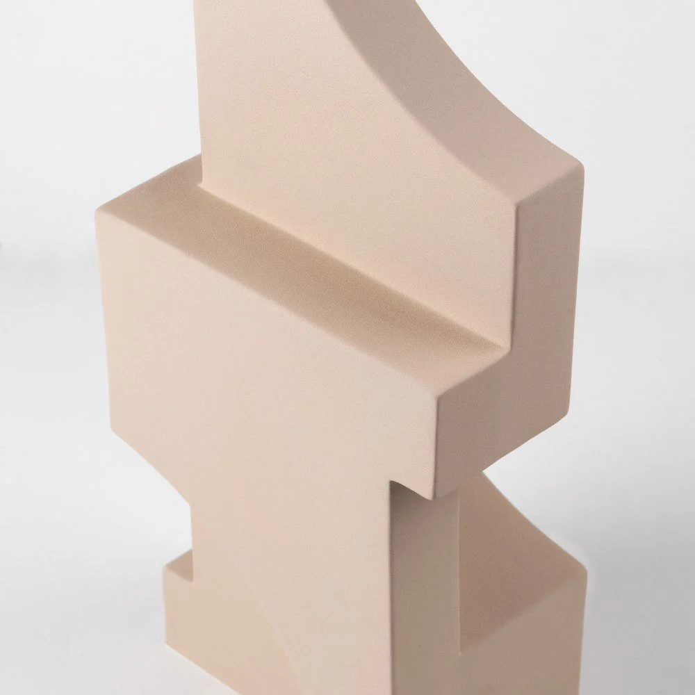 KRISTINA DAM STUDIO Serif Sculpture, Sand Engobe - Image 5