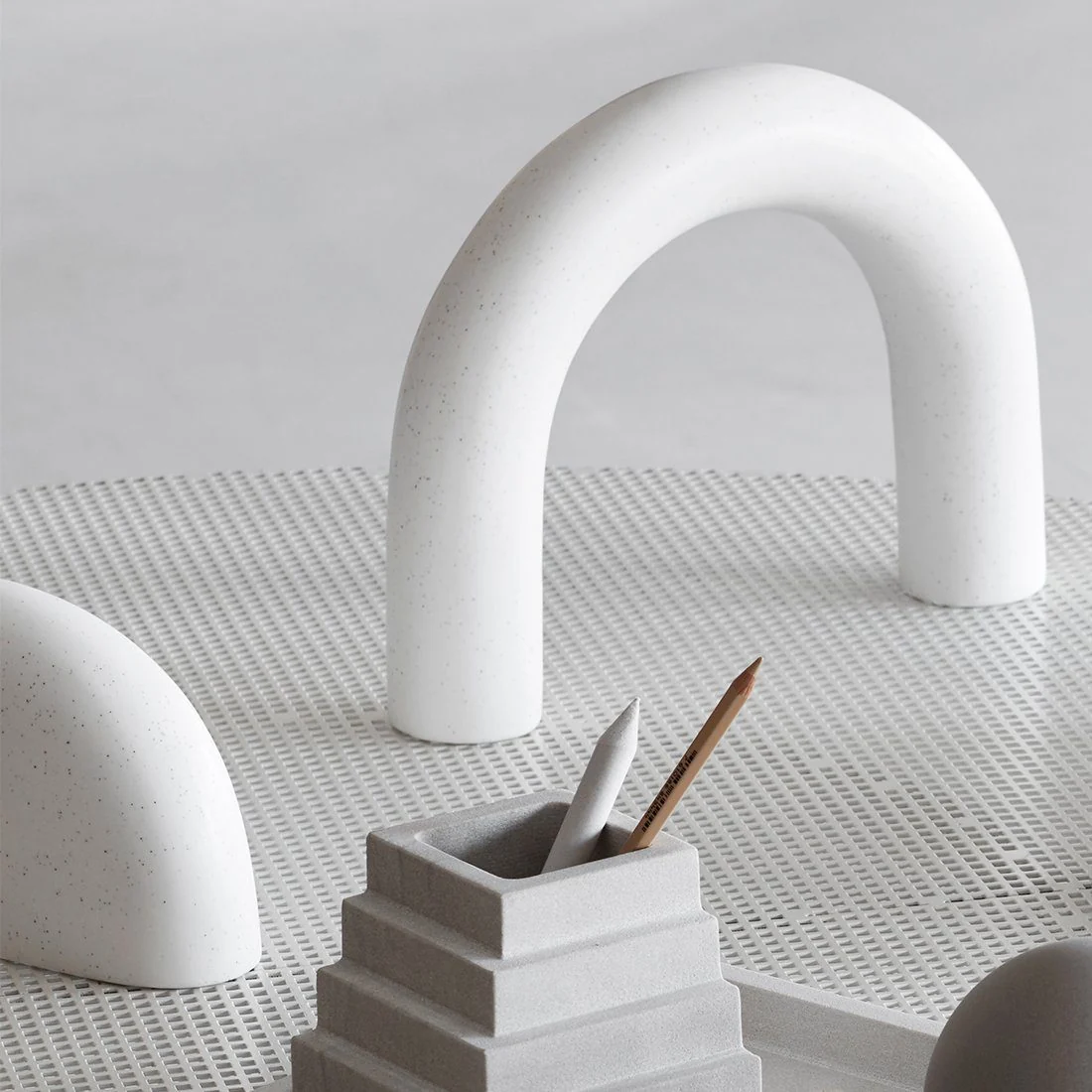 KRISTINA DAM STUDIO Cupola Sculpture, Off White - Image 7