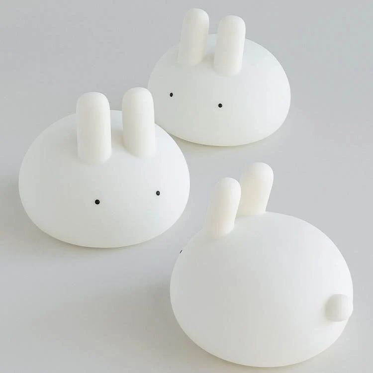 DESIGNSTUFF LUMA Lapin Rabbit Night Lamp, White - Image 11