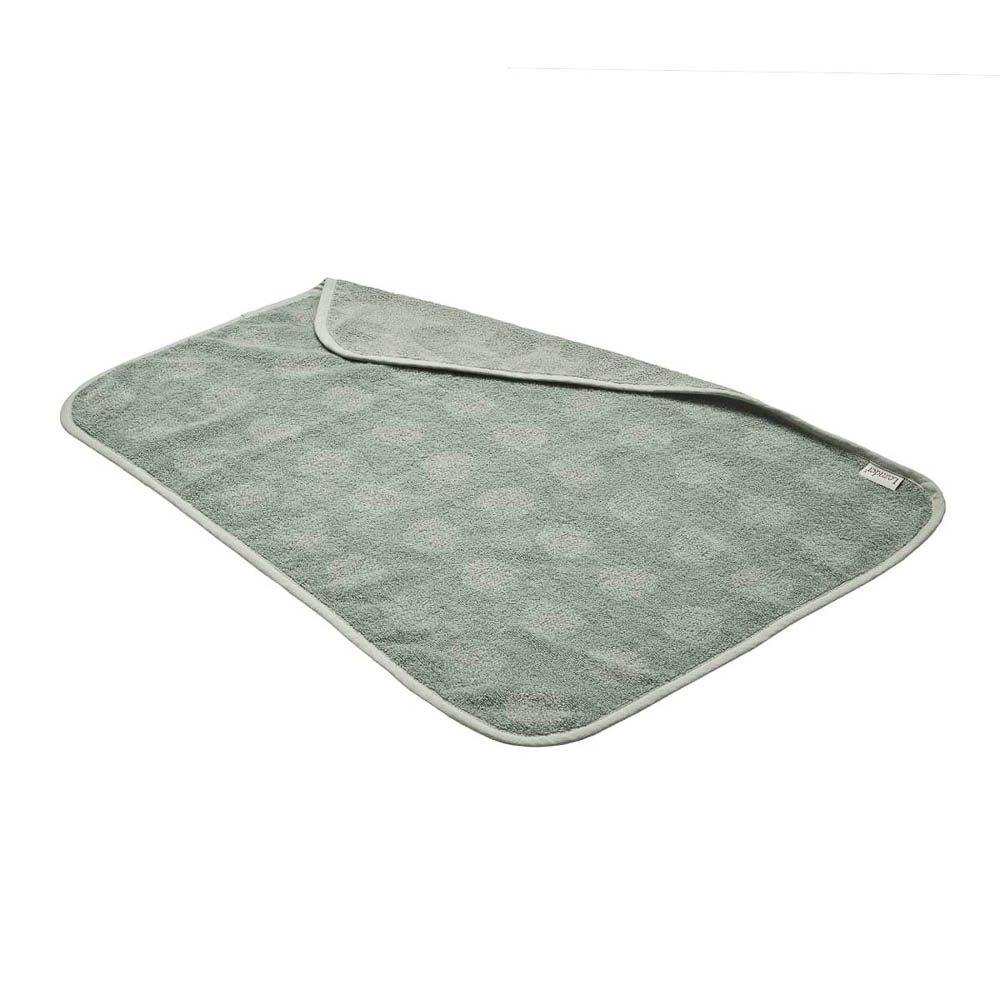 LEANDER Matty Organic Topper, Dots, Sage Green