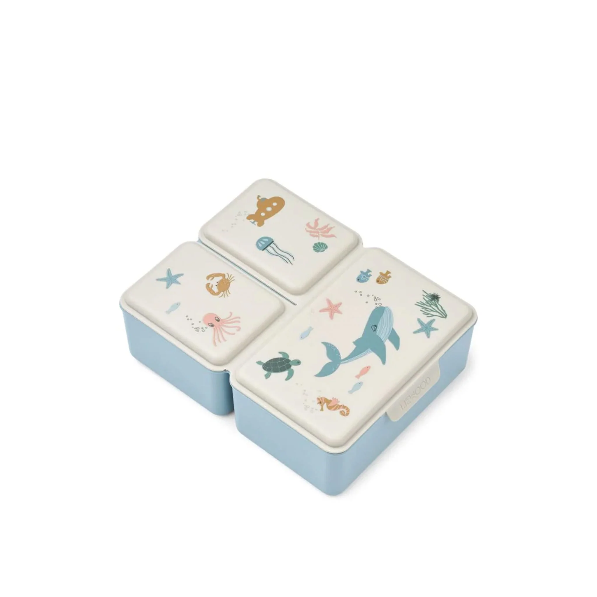 LIEWOOD Driss Kids Lunchbox, Sea Creature/Sandy