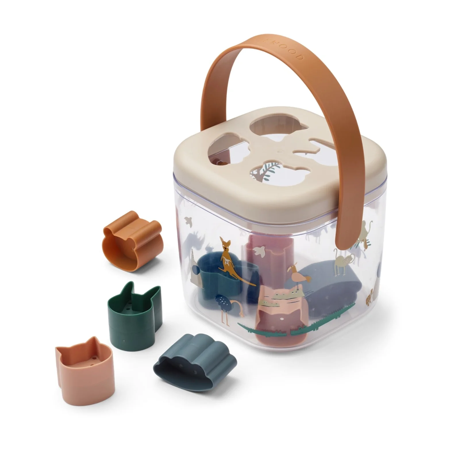 LIEWOOD Lucinda Toddler Puzzle Box, All Together/Sandy