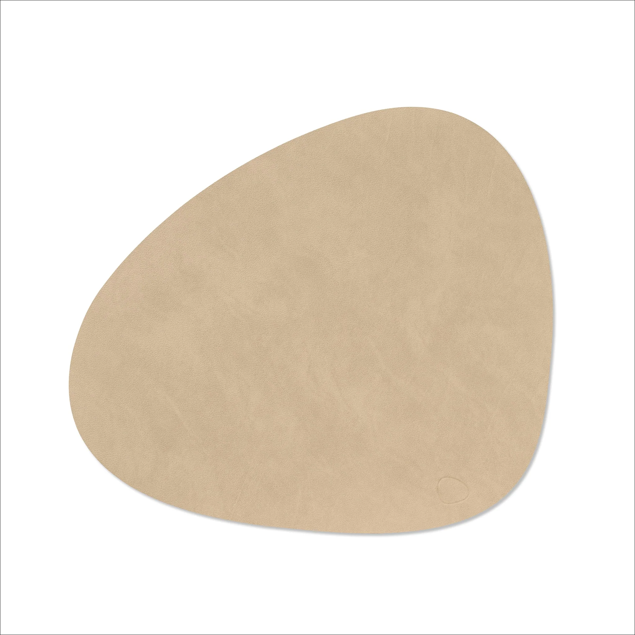 LIND DNA Nupo Curve Table Placemat L, Sand - Image 2