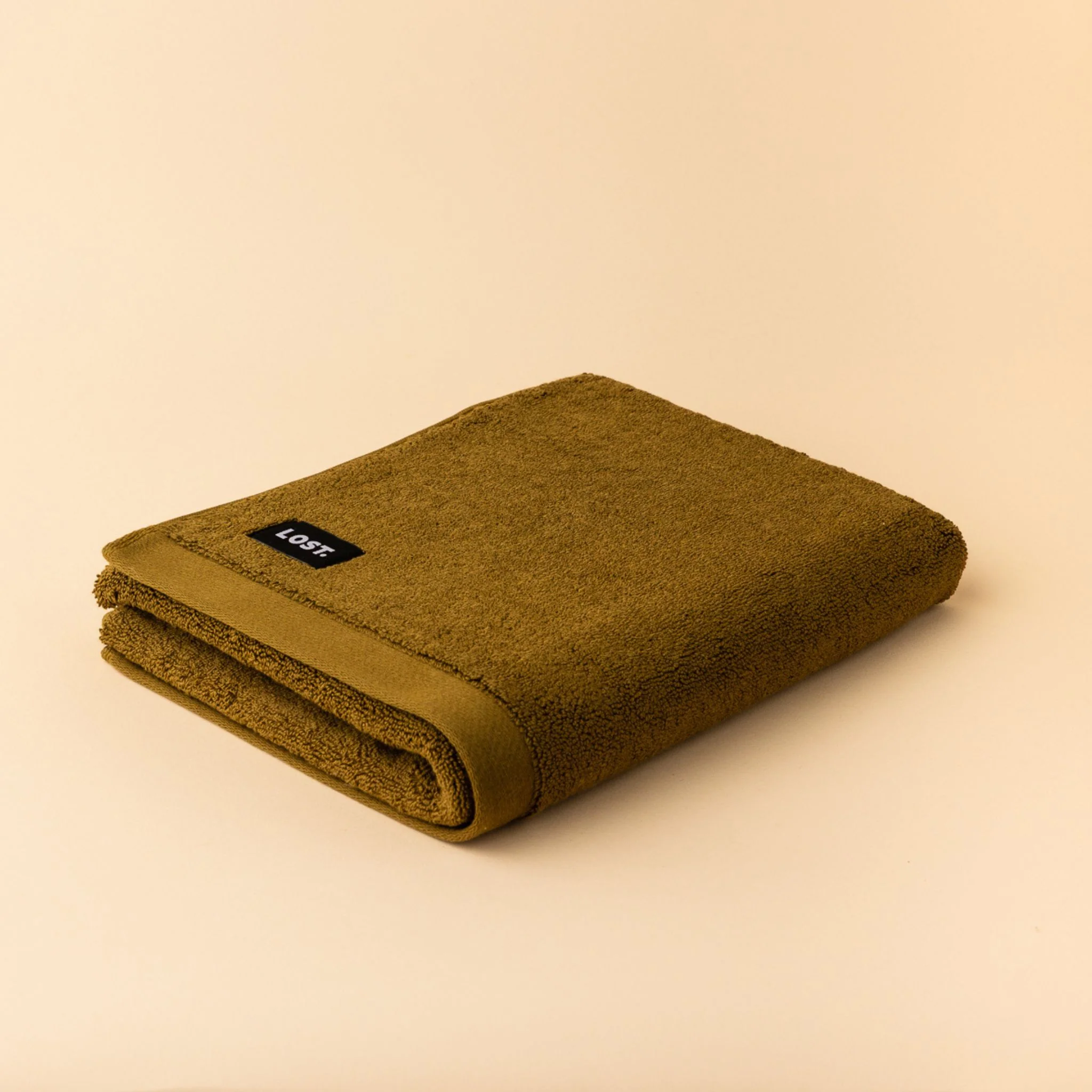 LOST TOWELS Bath Mat, 50x80cm, Khaki