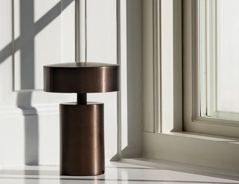 AUDO CPH Column Wireless Table Lamp, Bronze - Image 7