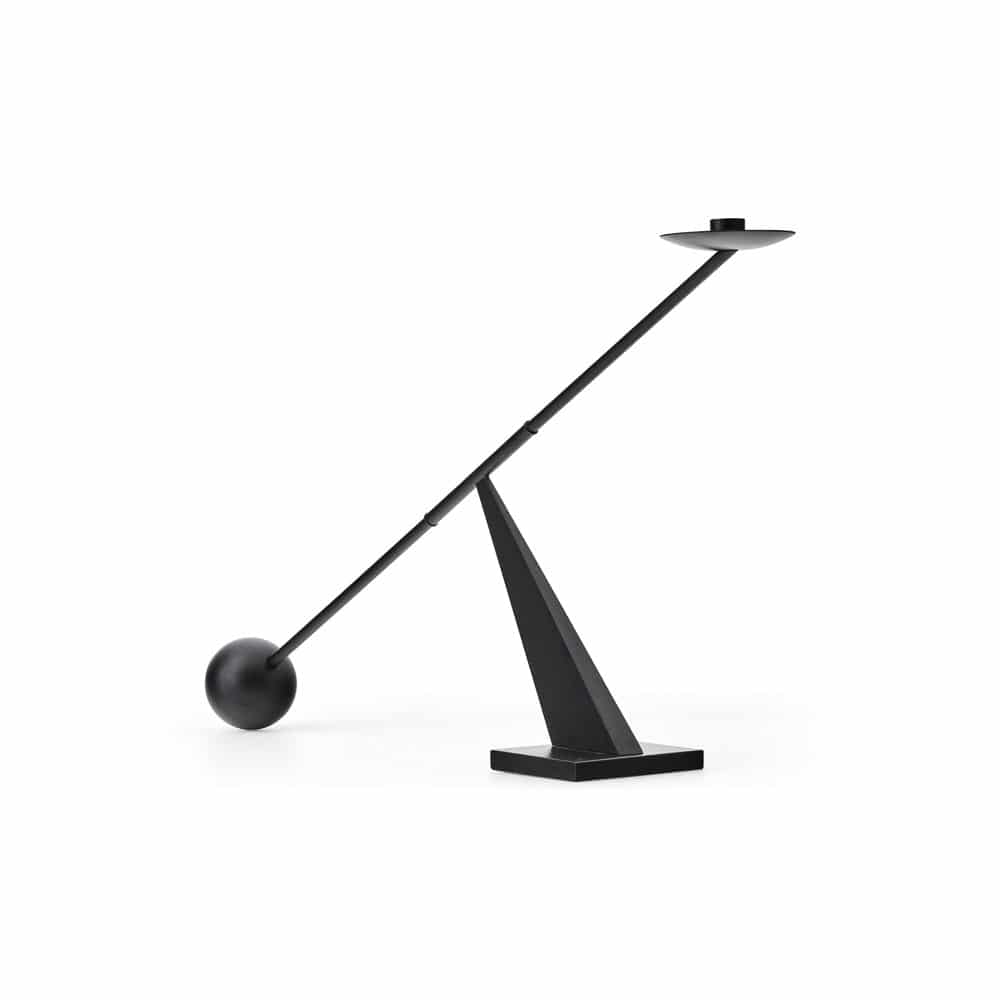 AUDO CPH Interconnect Candle Holder, W70cm, Black Steel - Image 2