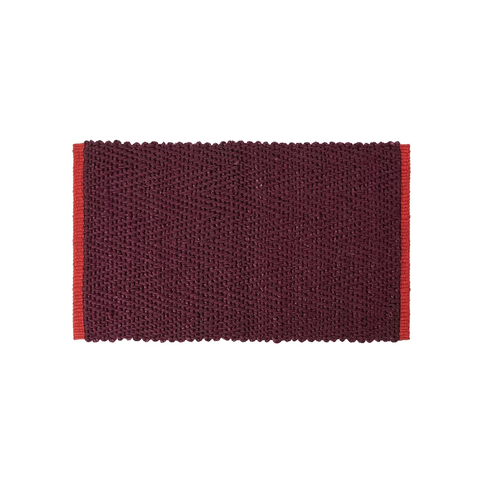 METTE DITMER NOTES Door Mat, 50x80cm, Wine