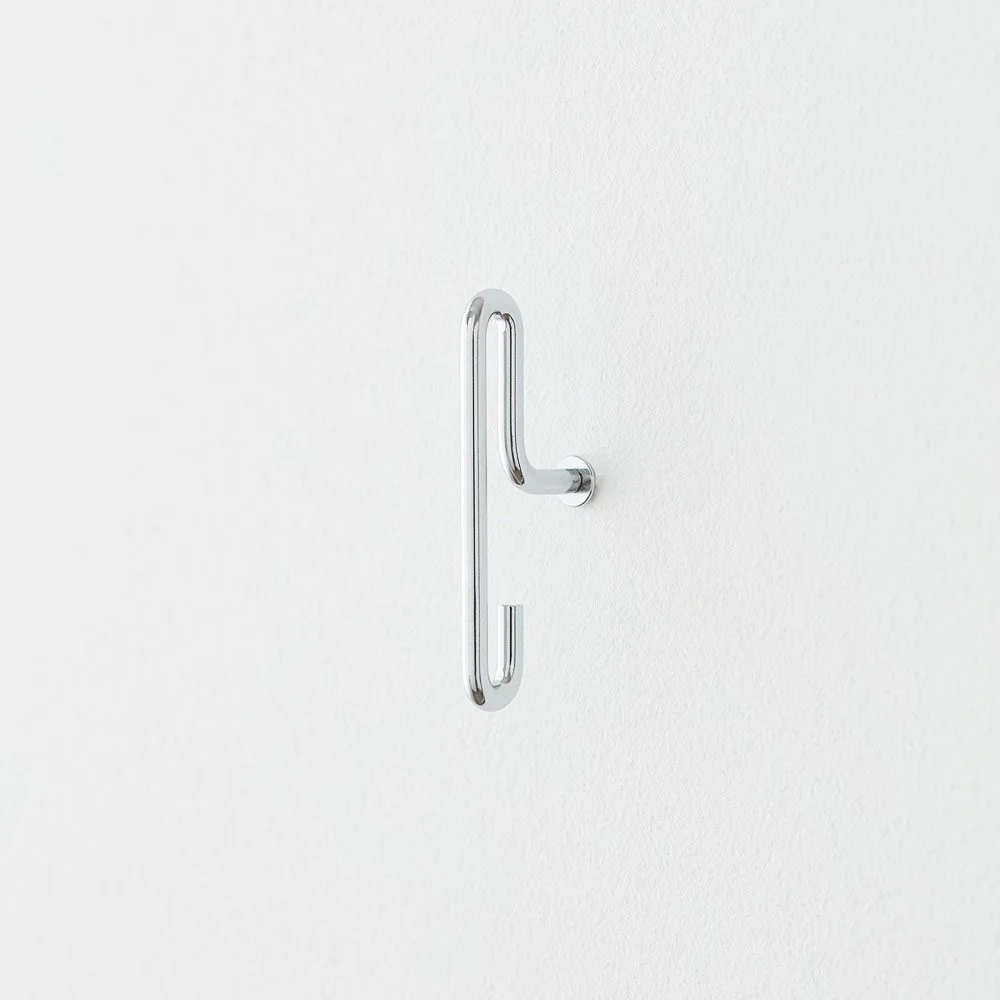 MOEBE Wall Hook Small, Stainless Steel (Set of 2)