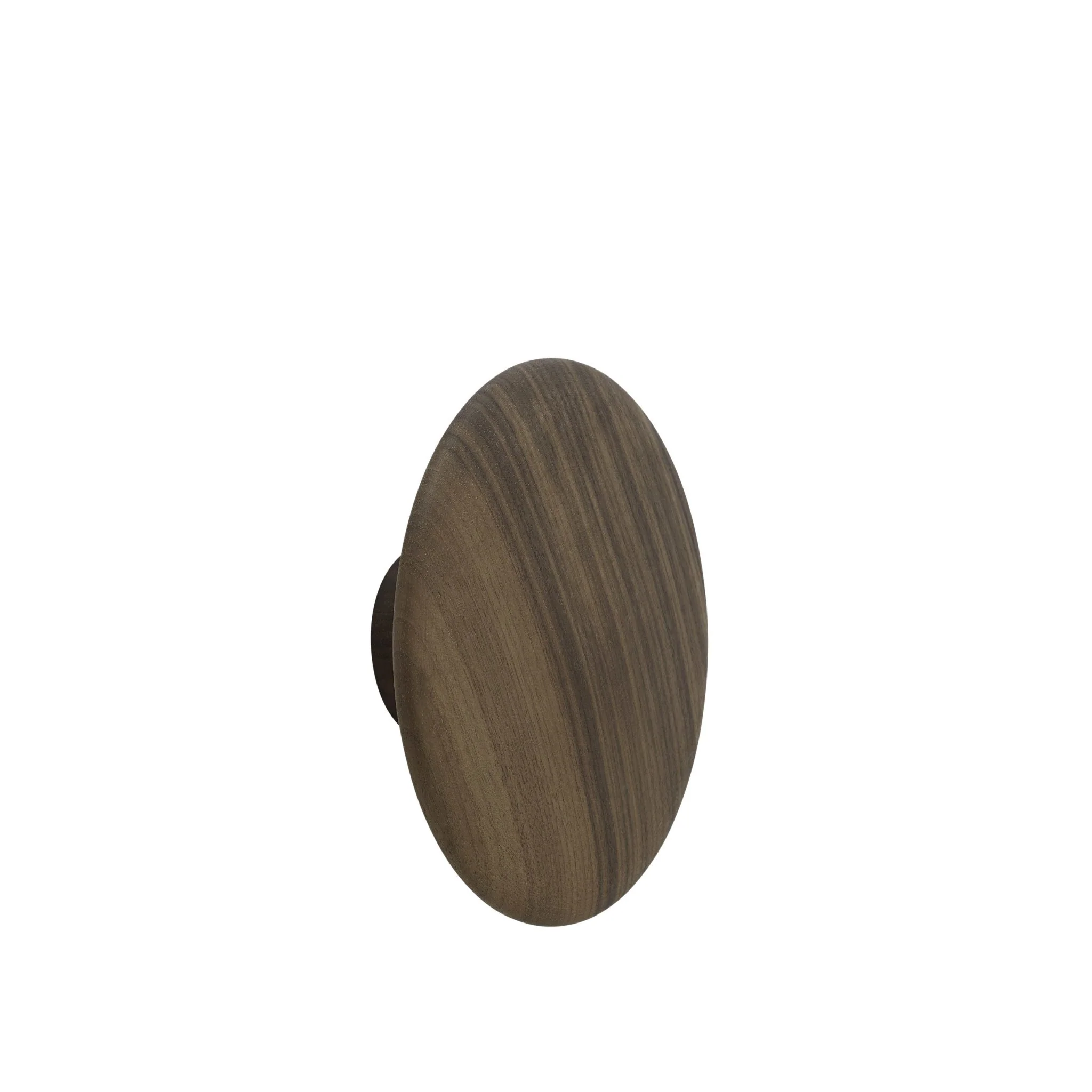 MUUTO The Dots Hook / Door Knob, Walnut, 4 Sizes
