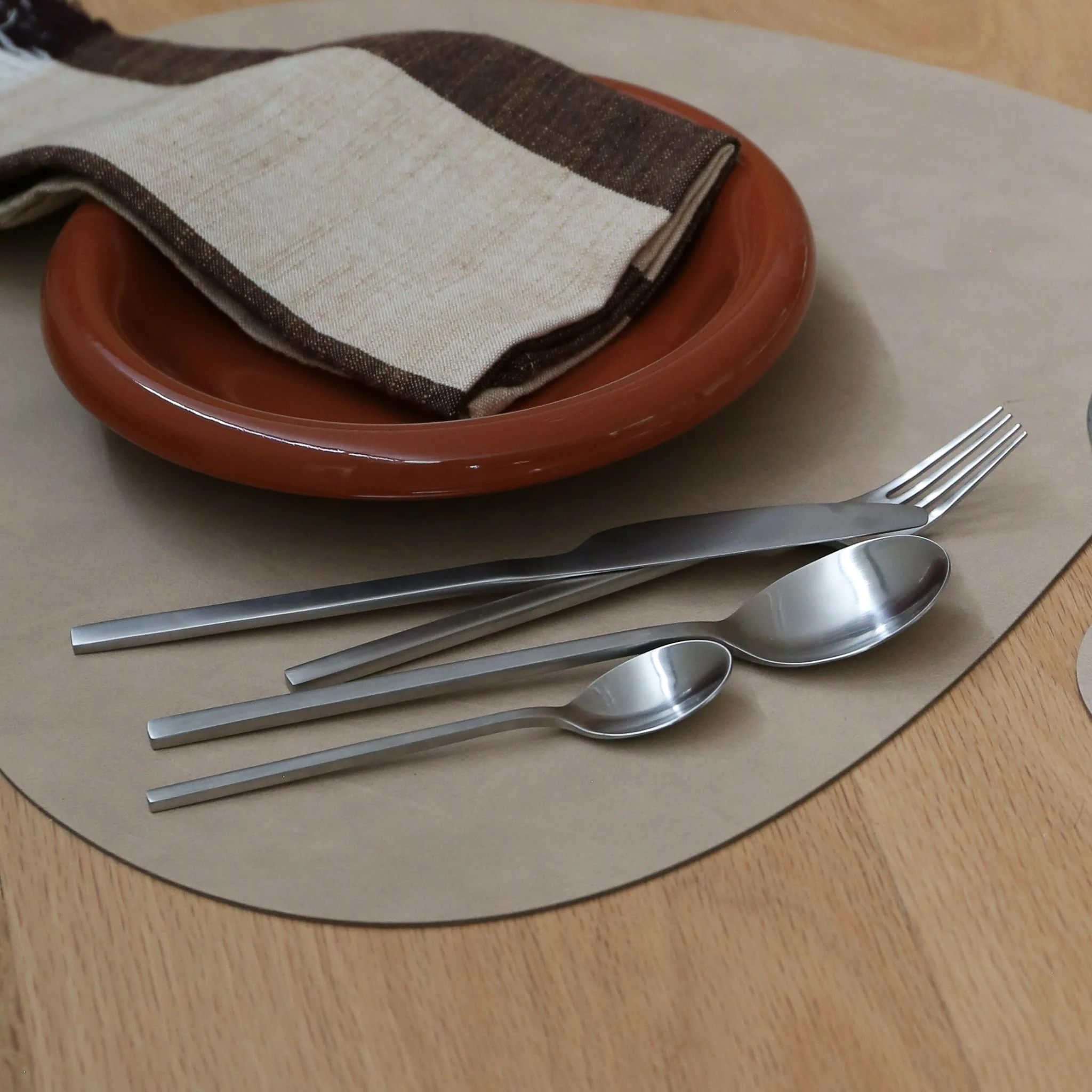 OYOY Yuka Tea Spoon, Steel (Set of 4) - Image 3