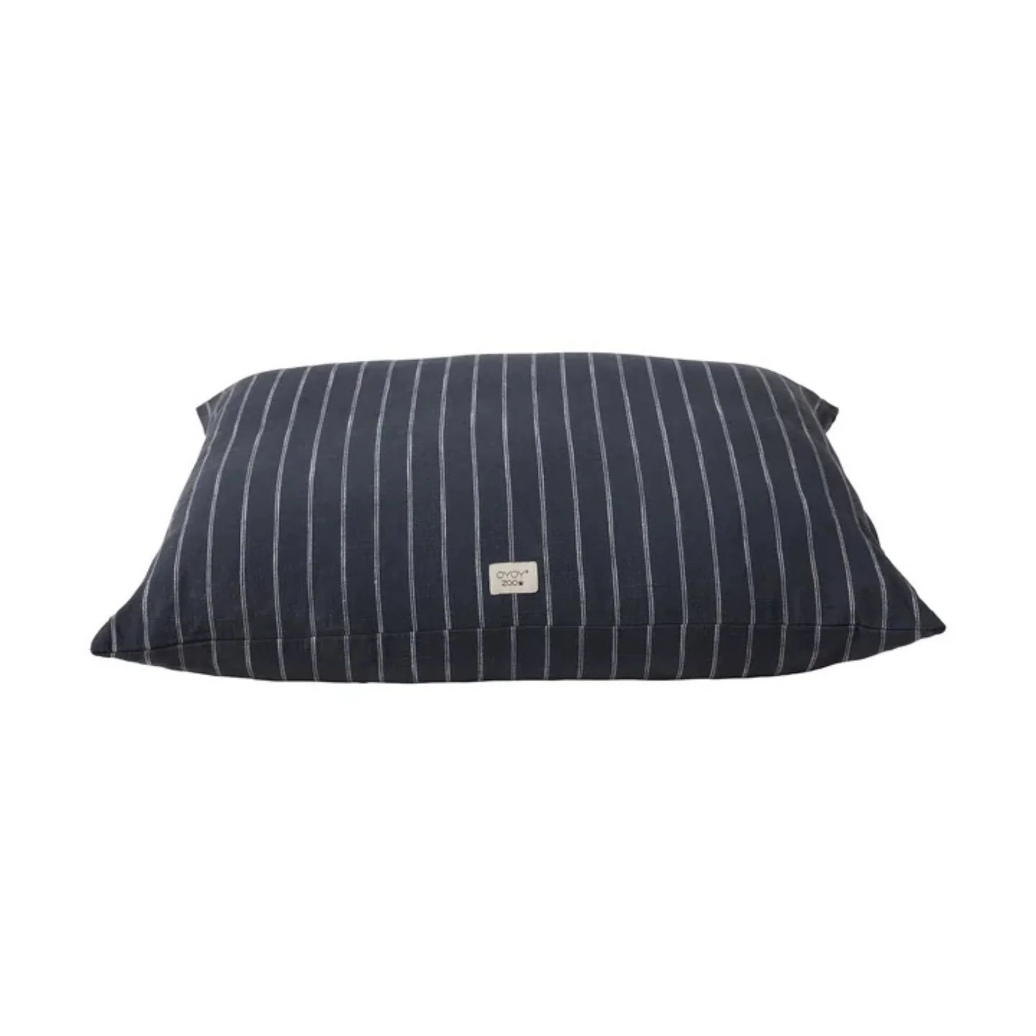 OYOY ZOO Kyoto Dog Cushion, Anthracite (2 Sizes)