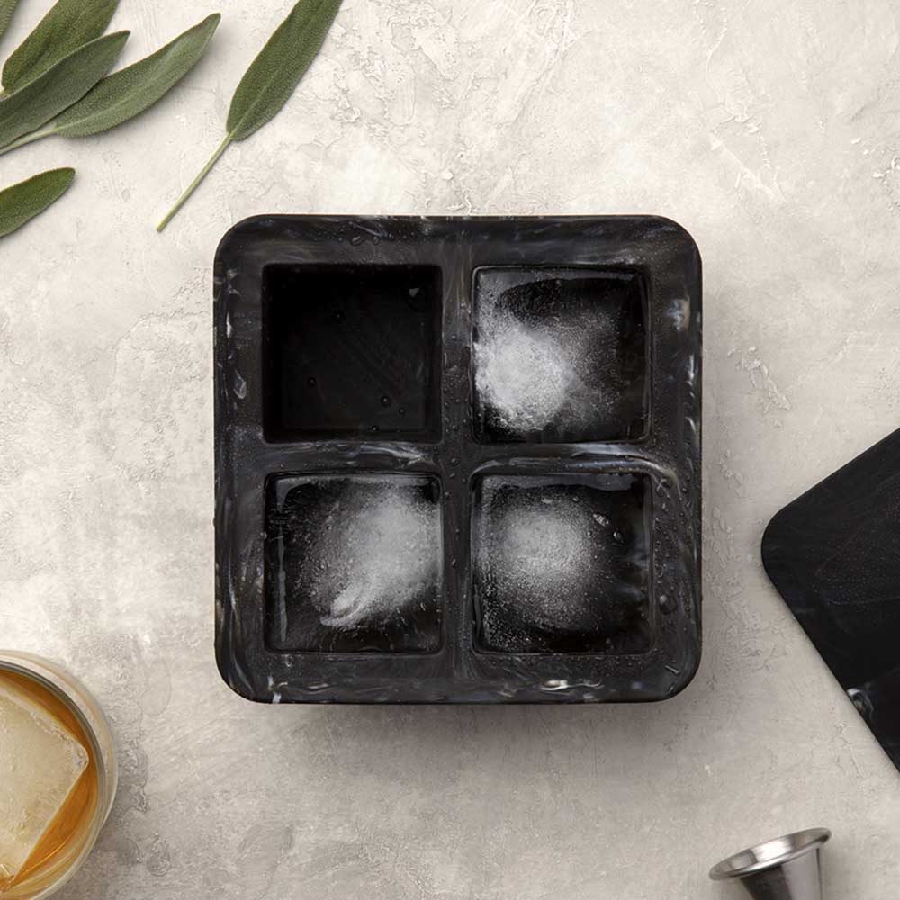 W&P PEAK Silicone Ice Cube Tray, Extra Large, Marble