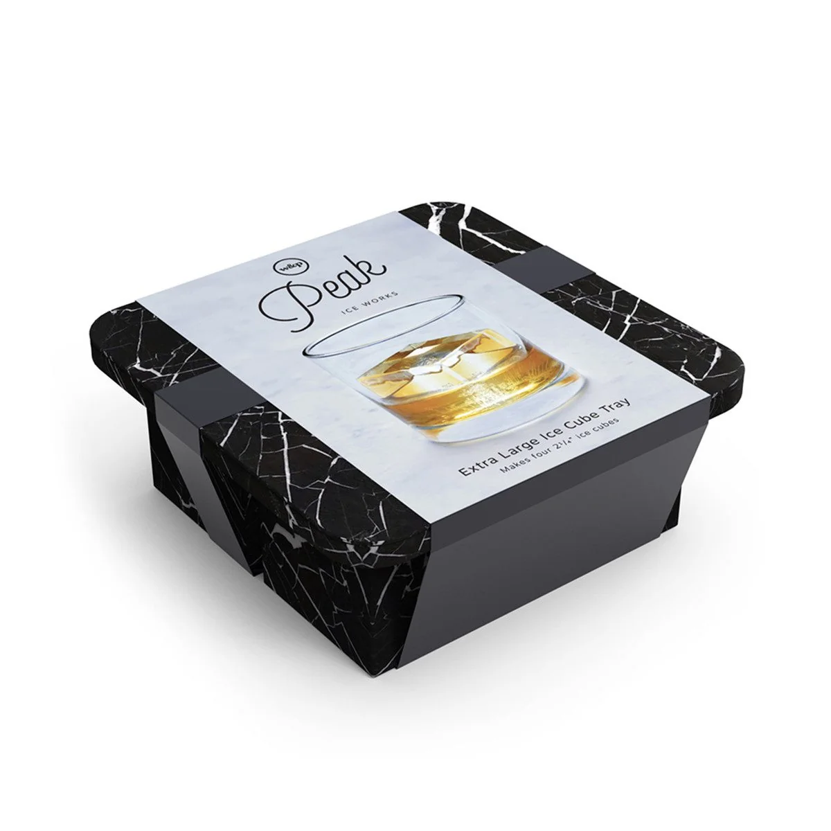 W&P PEAK Silicone Ice Cube Tray, Extra Large, Marble - Image 2