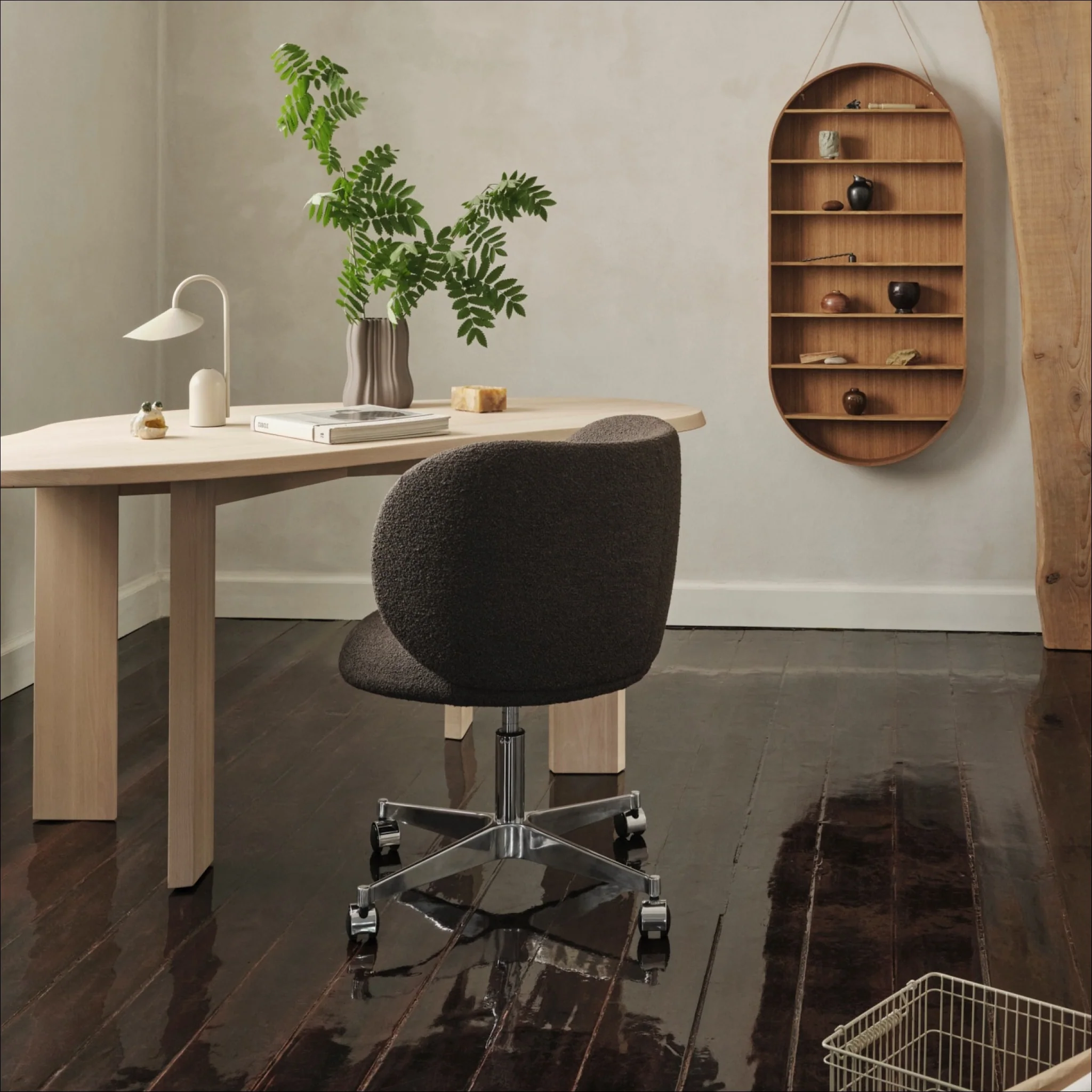 PRE-ORDER │ FERM LIVING Tarn Desk, White Oiled Beech