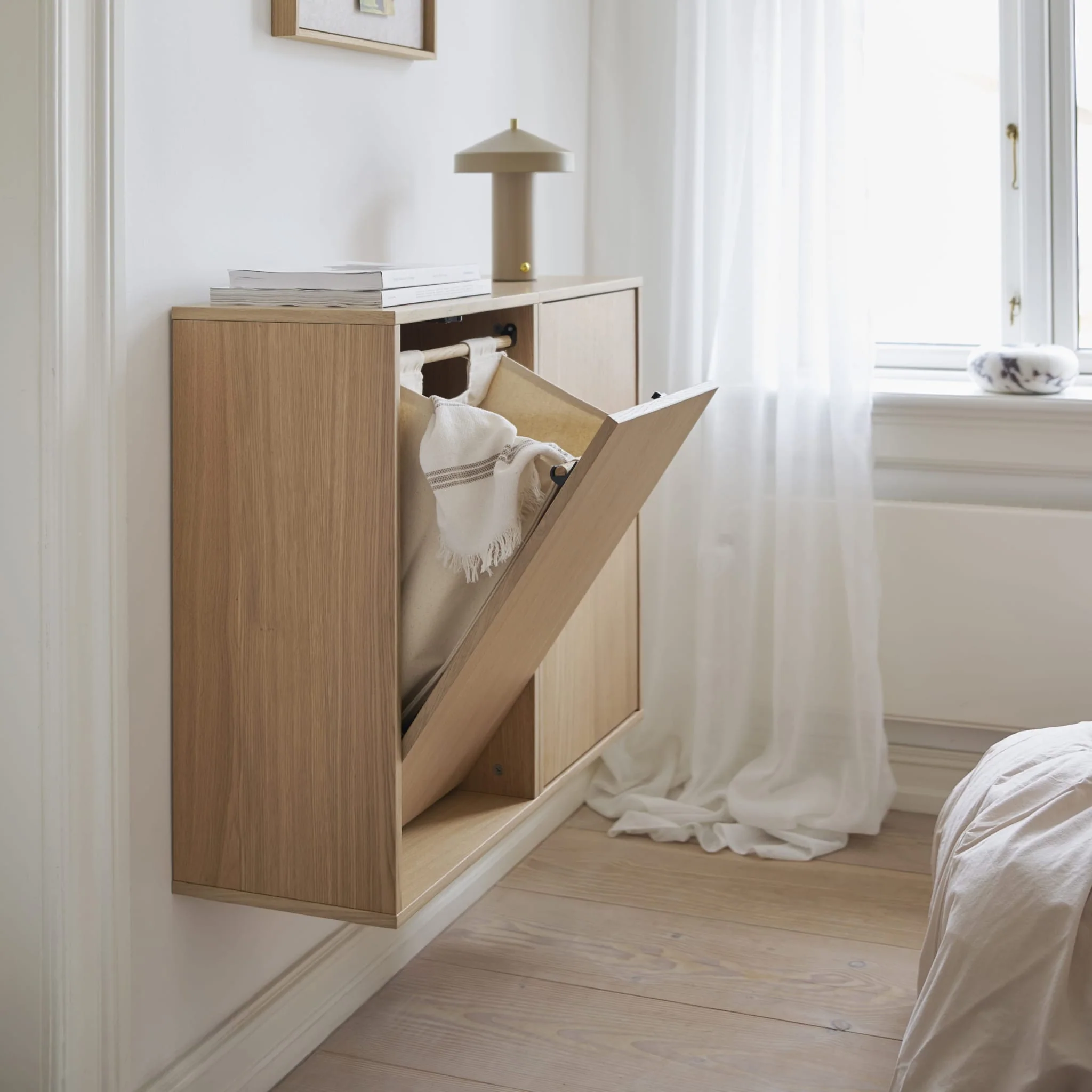 RECOLLECTOR Laundry Box, Nordic Oak