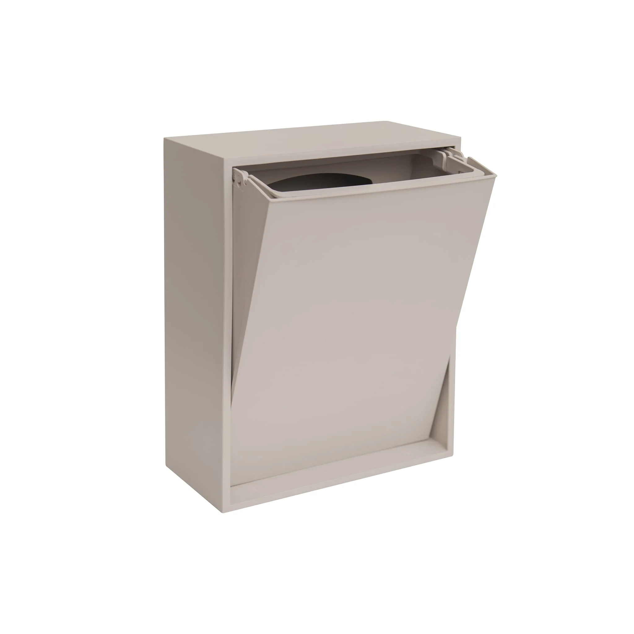 RECOLLECTOR Recycling Box, Silver Cloud Grey - Image 3
