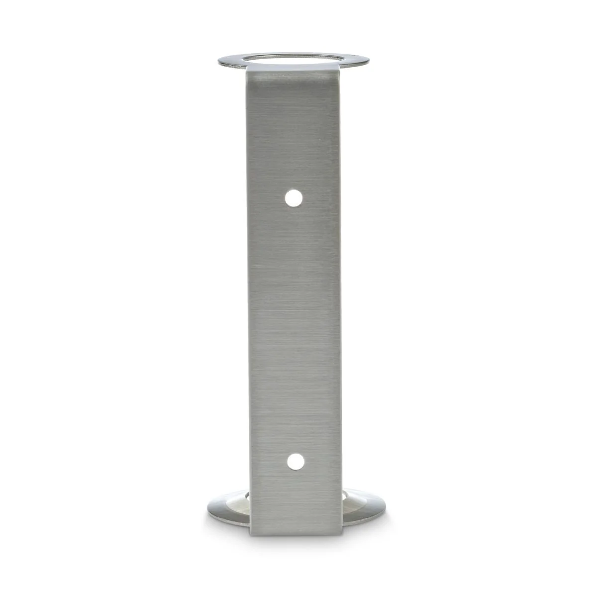 DESIGNSTUFF Single Soap Dispenser Holder, Brushed Steel - Image 7