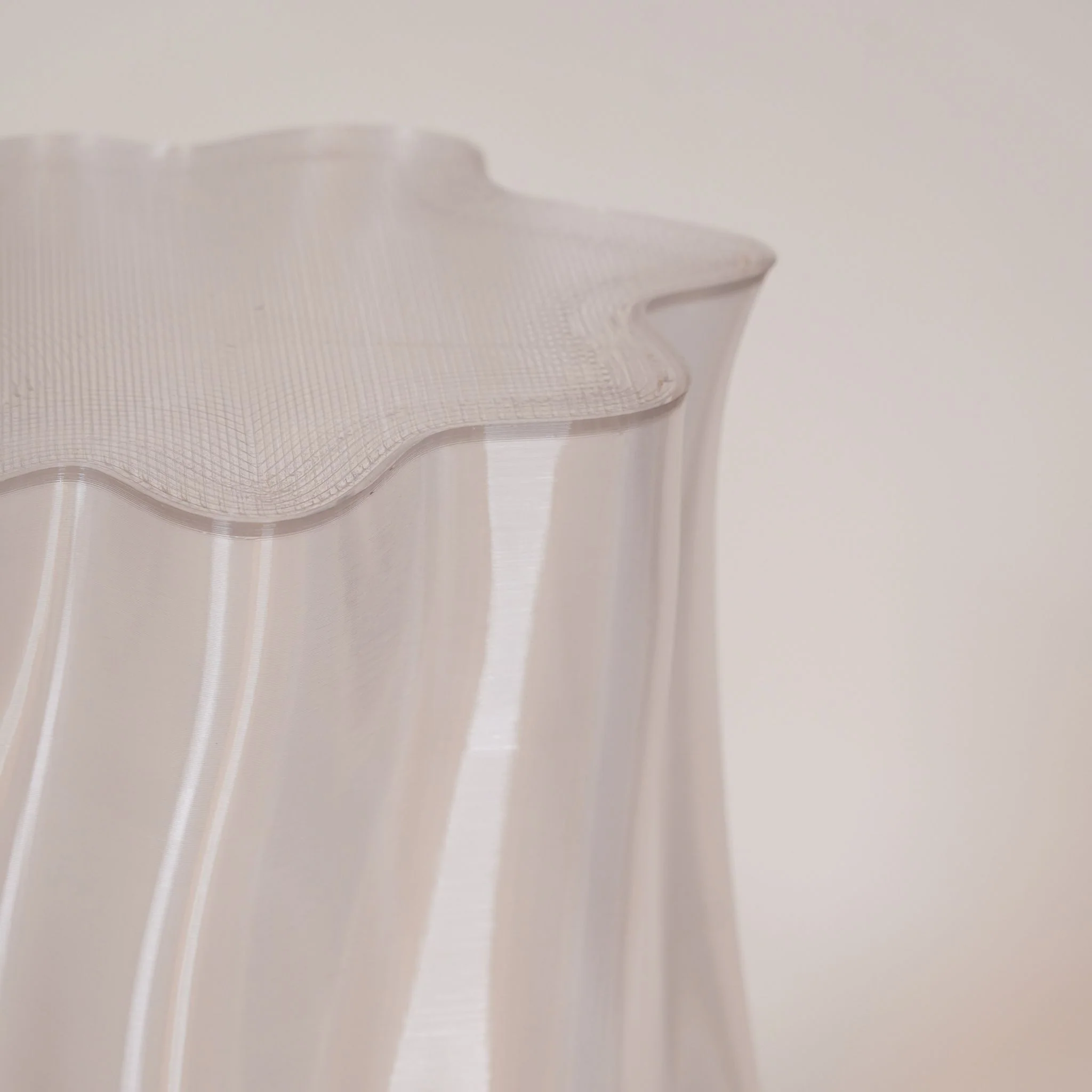 SPECIAL STUDIO Lulu Stool, Medium H45cm, Clear Gloss - Image 2