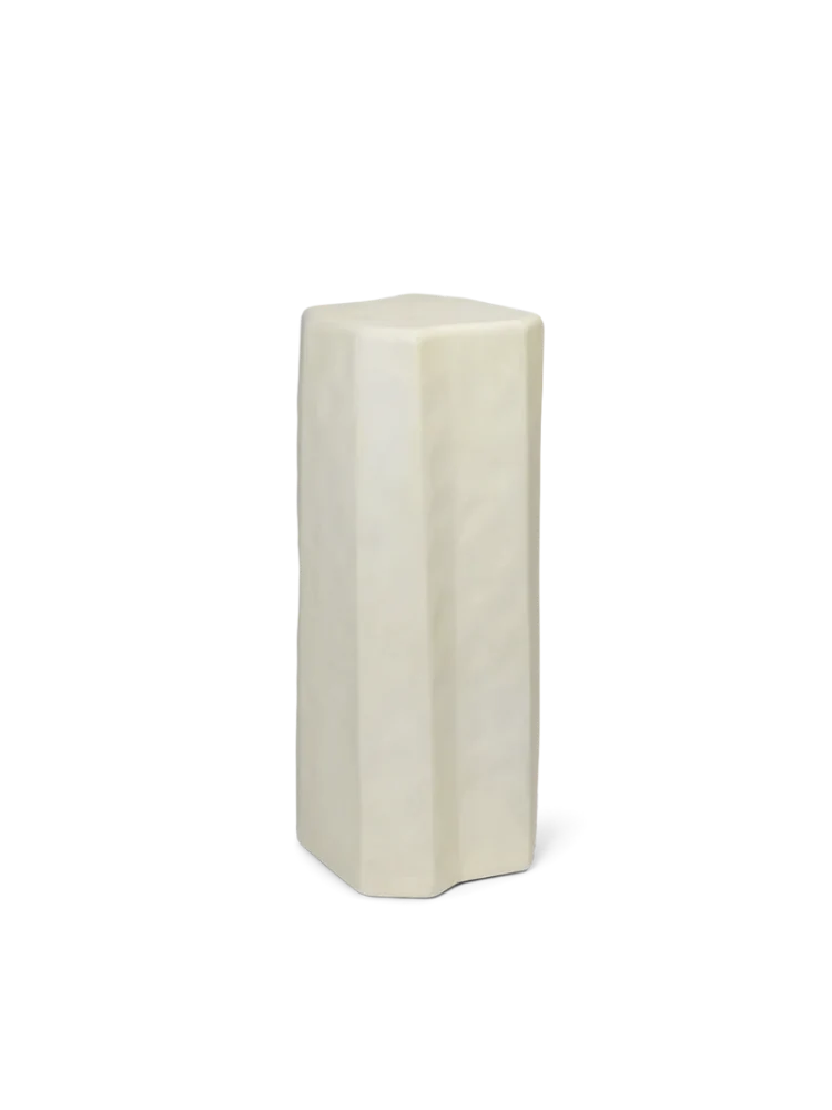 FERM LIVING Staffa Pedestal, Ivory