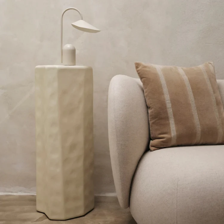 FERM LIVING Staffa Pedestal, Ivory - Image 3