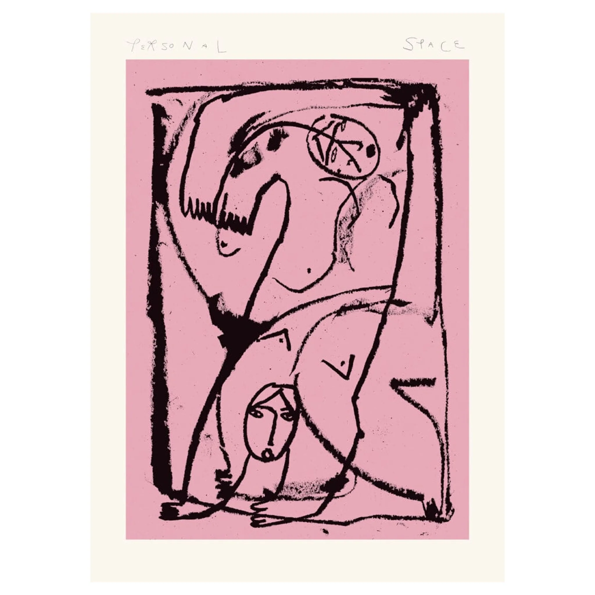 THE POSTER CLUB Personal Space, Imogen Sinclair, 30x40cm