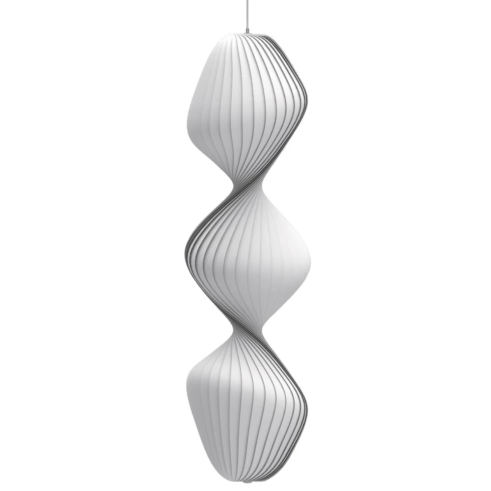 PRE-ORDER │ TOM ROSSAU TR33 Pendant Light, White PC/Nonwoven, 40x150cm - Image 3