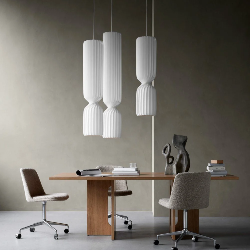 PRE-ORDER │ TOM ROSSAU TR41 Pendant Light, White PC/Non-woven – 3 sizes - Image 4