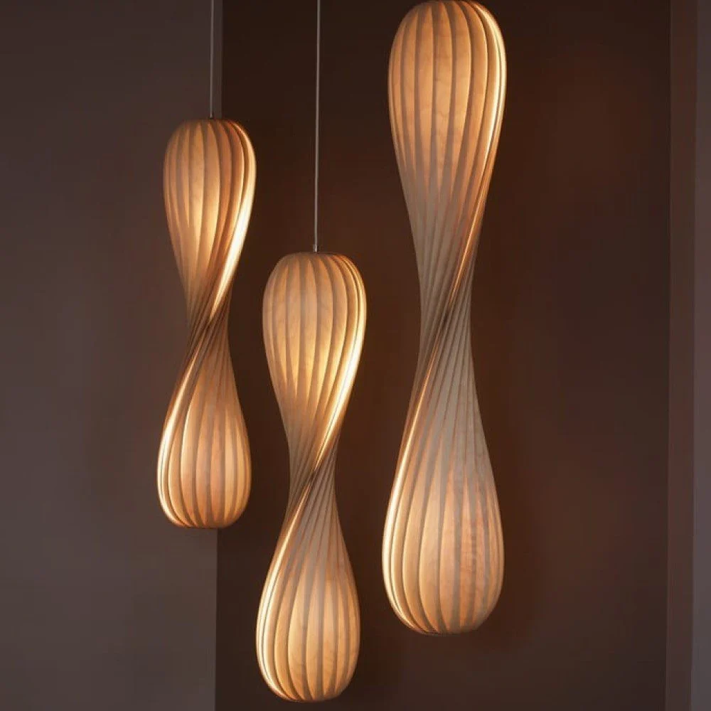 PRE-ORDER │ TOM ROSSAU TR7 Pendant Light, Natural Birch - 3 Sizes