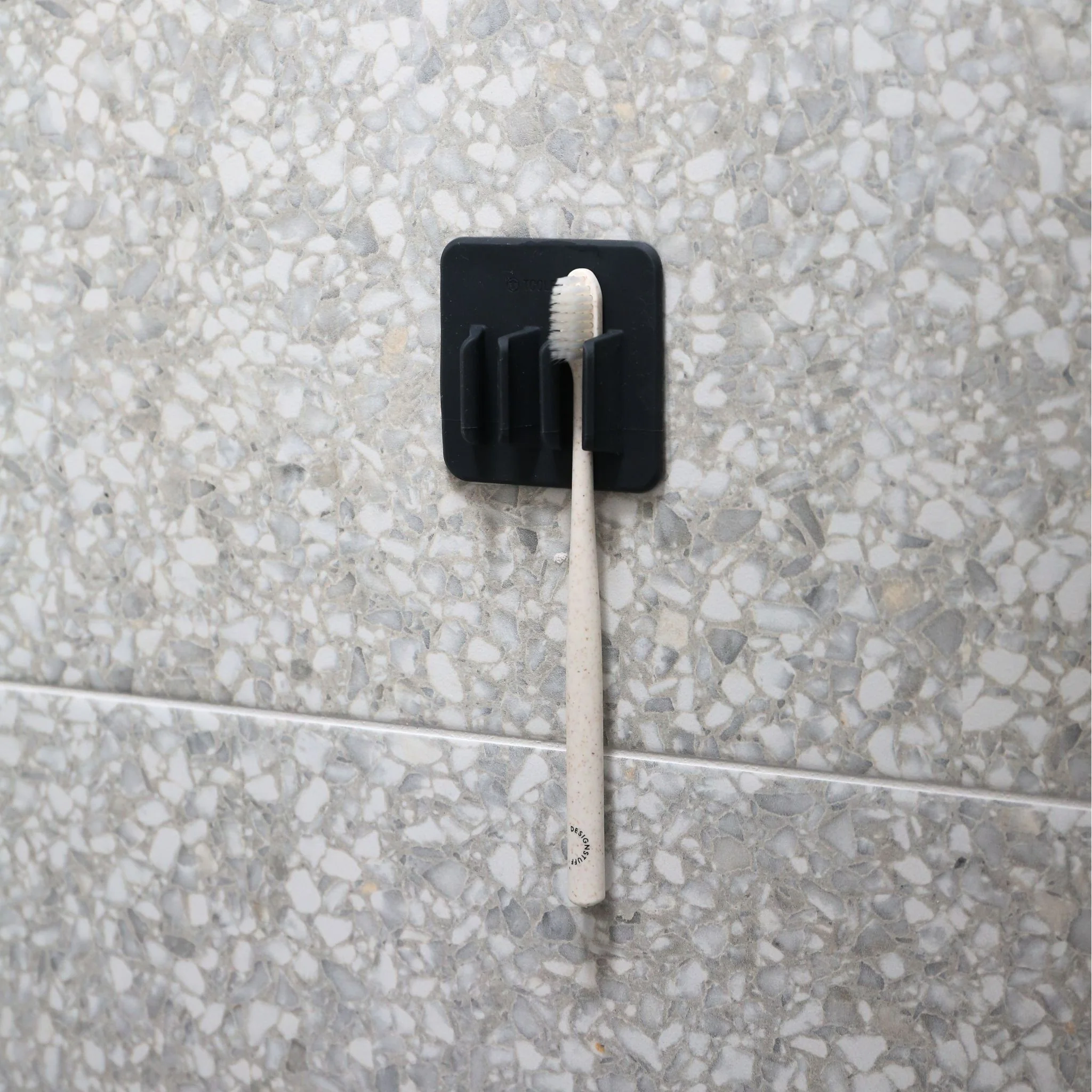 TOOLETRIES The George Toothbrush Rack/Holder, Charcoal - Image 3
