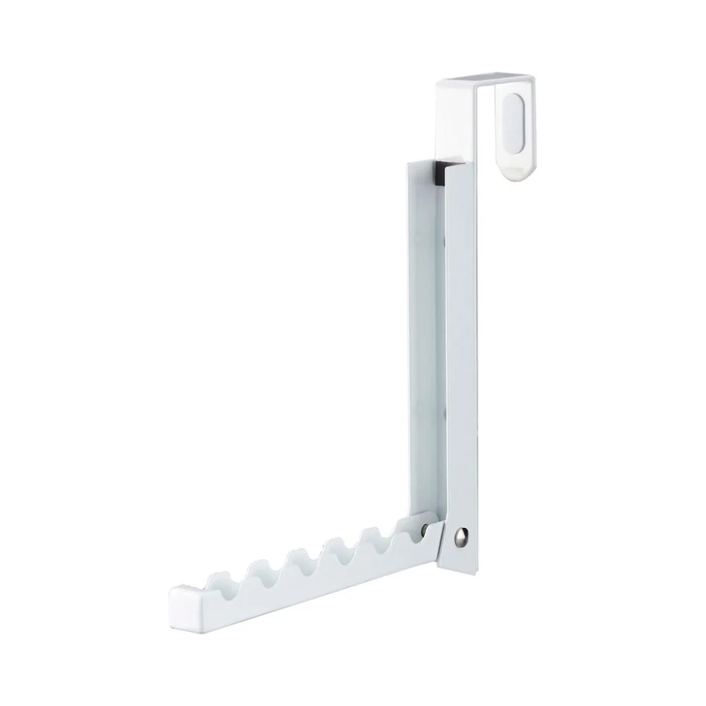 YAMAZAKI Smart Storage Over the Door Hanger Rack, White - Image 3