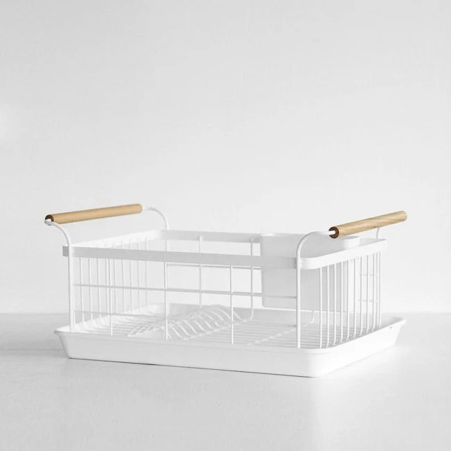 YAMAZAKI Tosca Dish Drainer White