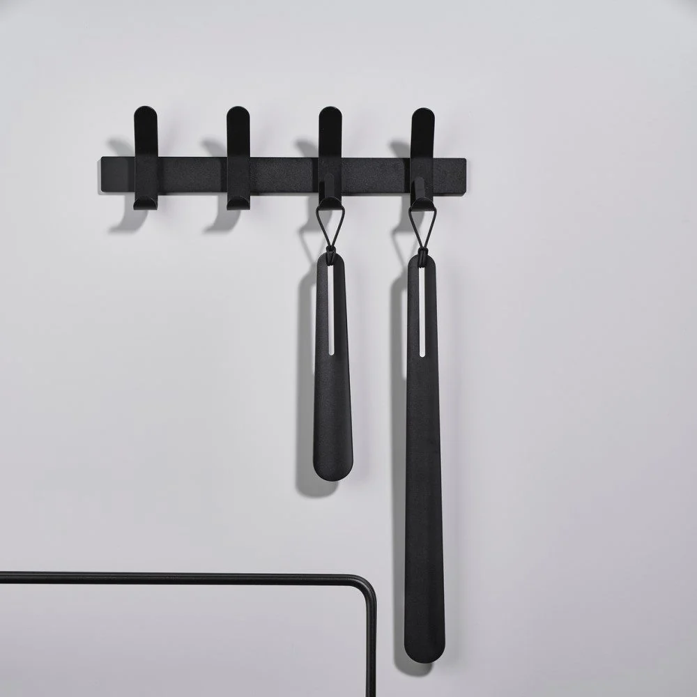 ZONE DENMARK A-Rack Coat/Towel Rack, Black - Image 6
