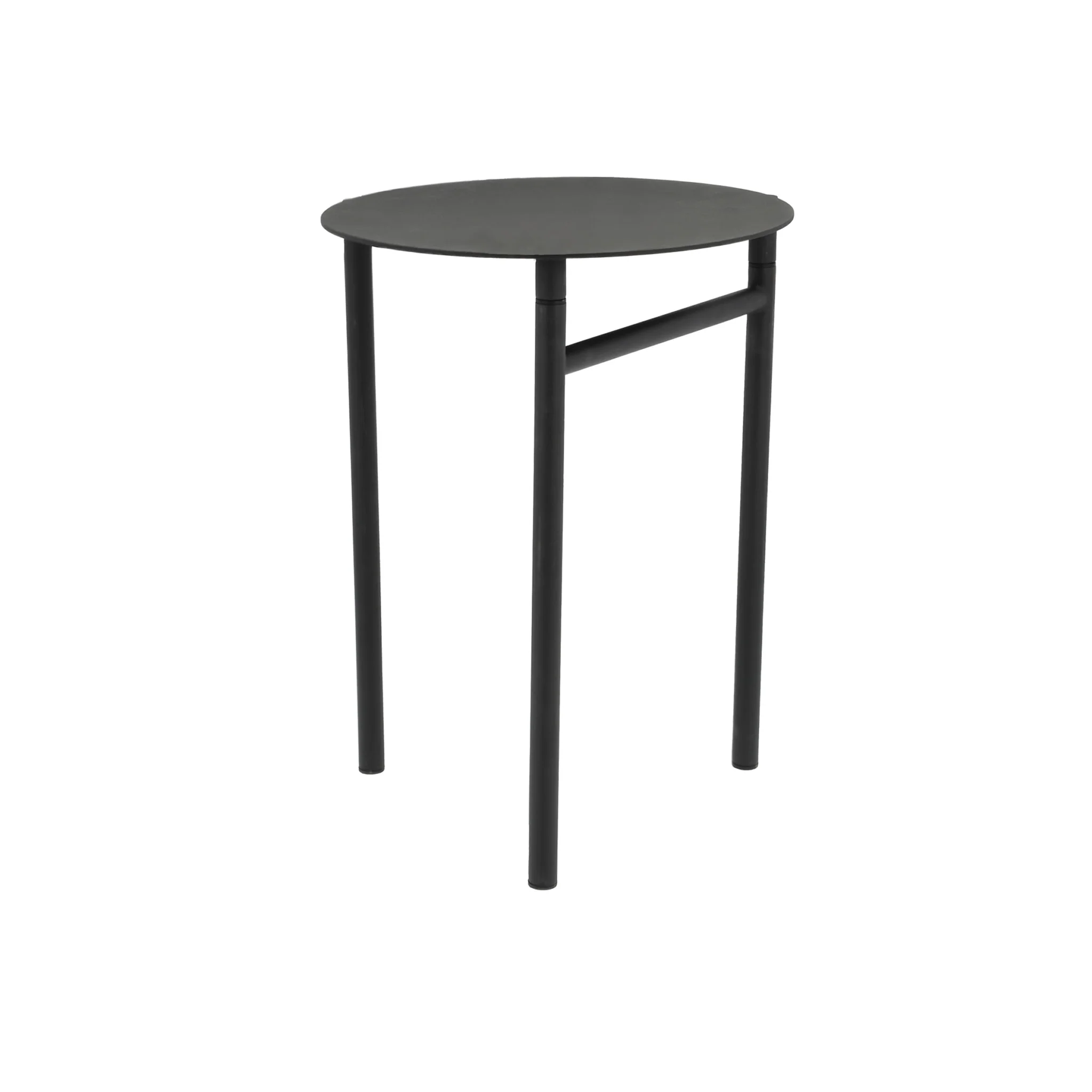 ZONE DENMARK Disc Foldable Stool, D33xH45cm, Black