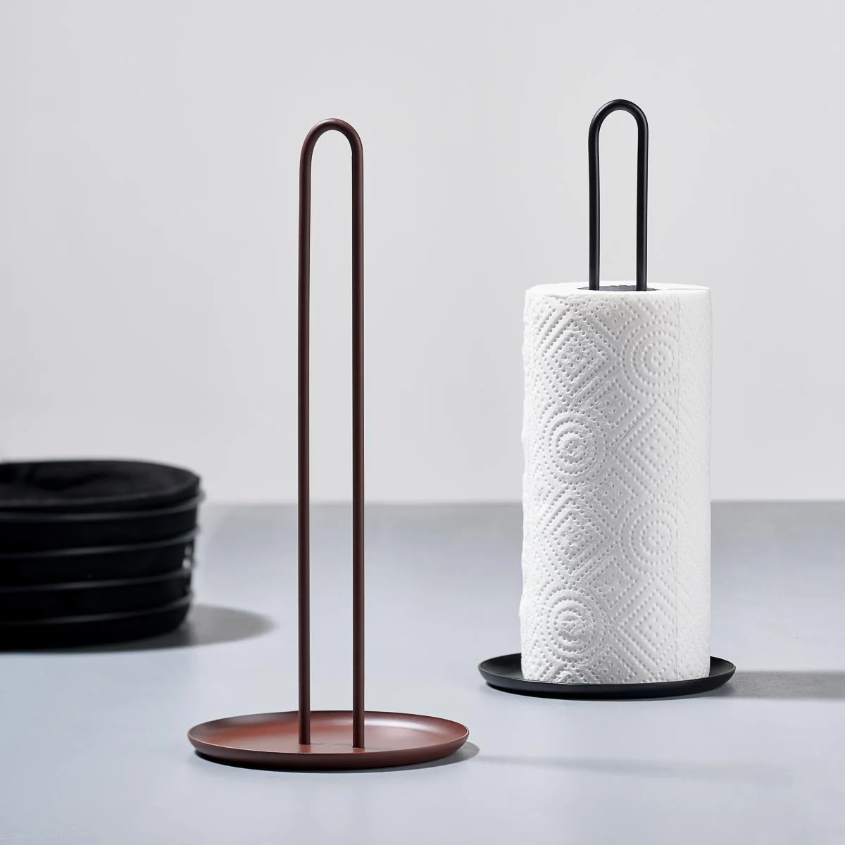 ZONE DENMARK Kitchen Roll Holder/Paper Towel Holder, Warm Grey - Image 2