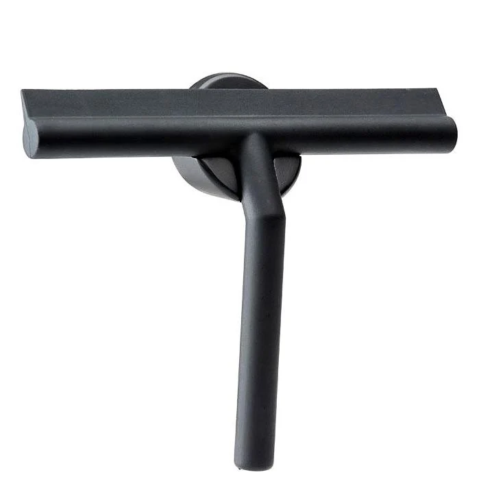 ZONE DENMARK Shower Wiper Squeegee w/ 3M Holder, Black - Image 2
