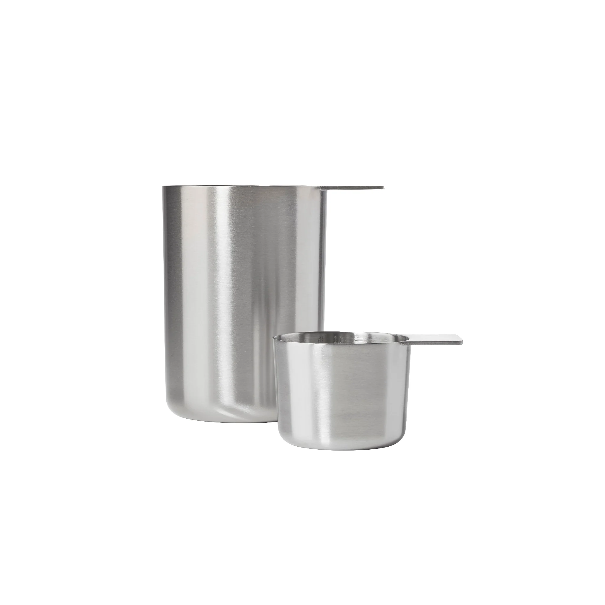 ZONE DENMARK Singles Measuring Set 2 pcs (Deciliter & Measuring Cup), Steel