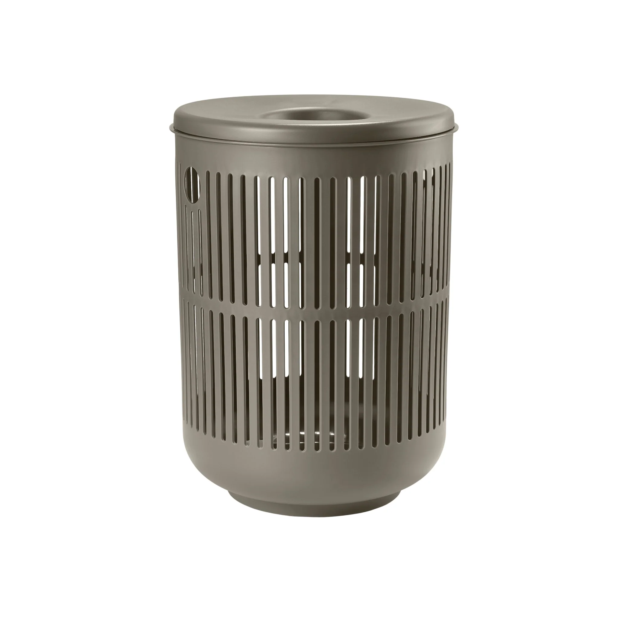 ZONE DENMARK Ume Laundry Basket 60L w/Lid, Taupe