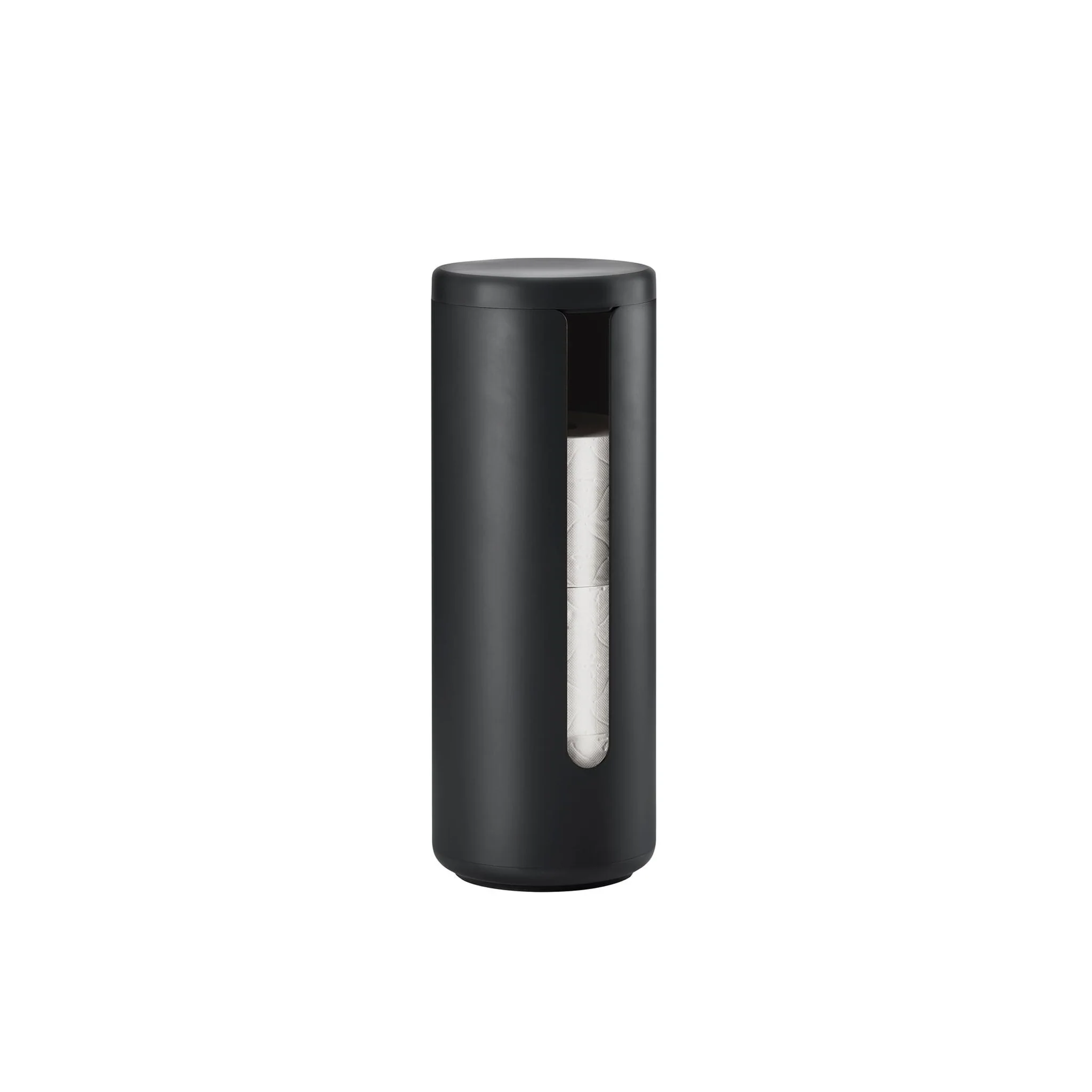 ZONE DENMARK Ume Toilet Paper Storage Holder, Black