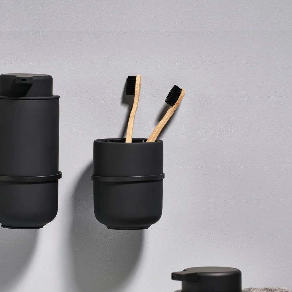 ZONE DENMARK Ume Tumbler/Toothbrush Holder, Black - Image 3