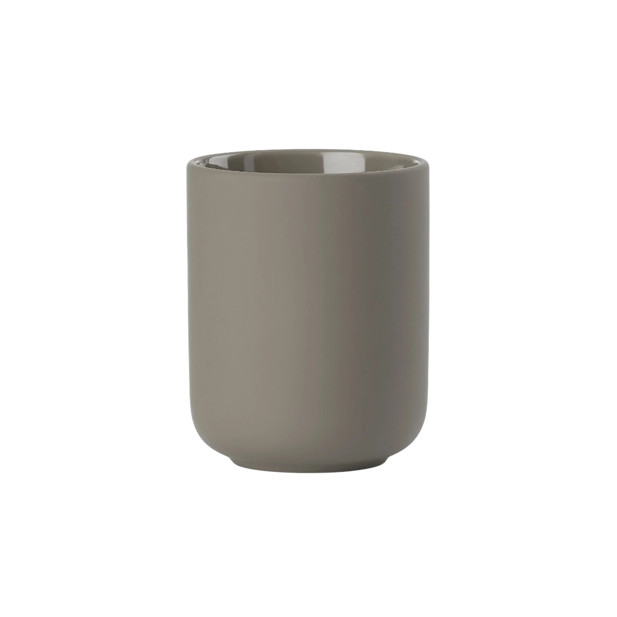 ZONE DENMARK Ume Tumbler/Toothbrush Mug, Taupe
